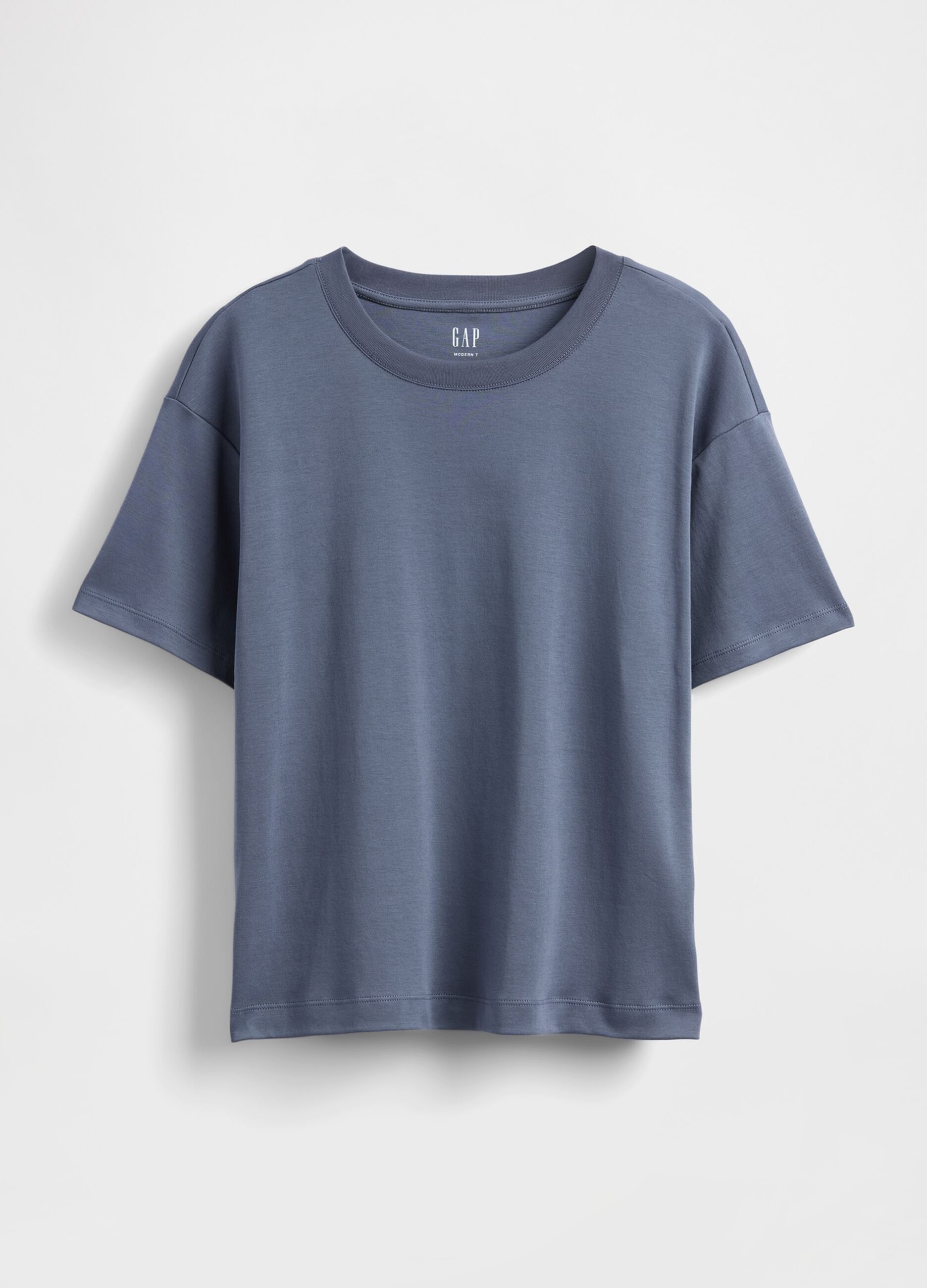 Blue Cotton T-shirt