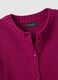 Red cardigan in pure cotton regular fit with buttons_5