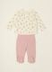 Baby girls&rsquo; multicolour print stretch-cotton set_0
