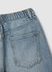 Pure Cotton Blue Wide Leg Denim Jeans_6