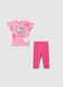 Jogging set with Hello Kitty and My Melody glitter print_0