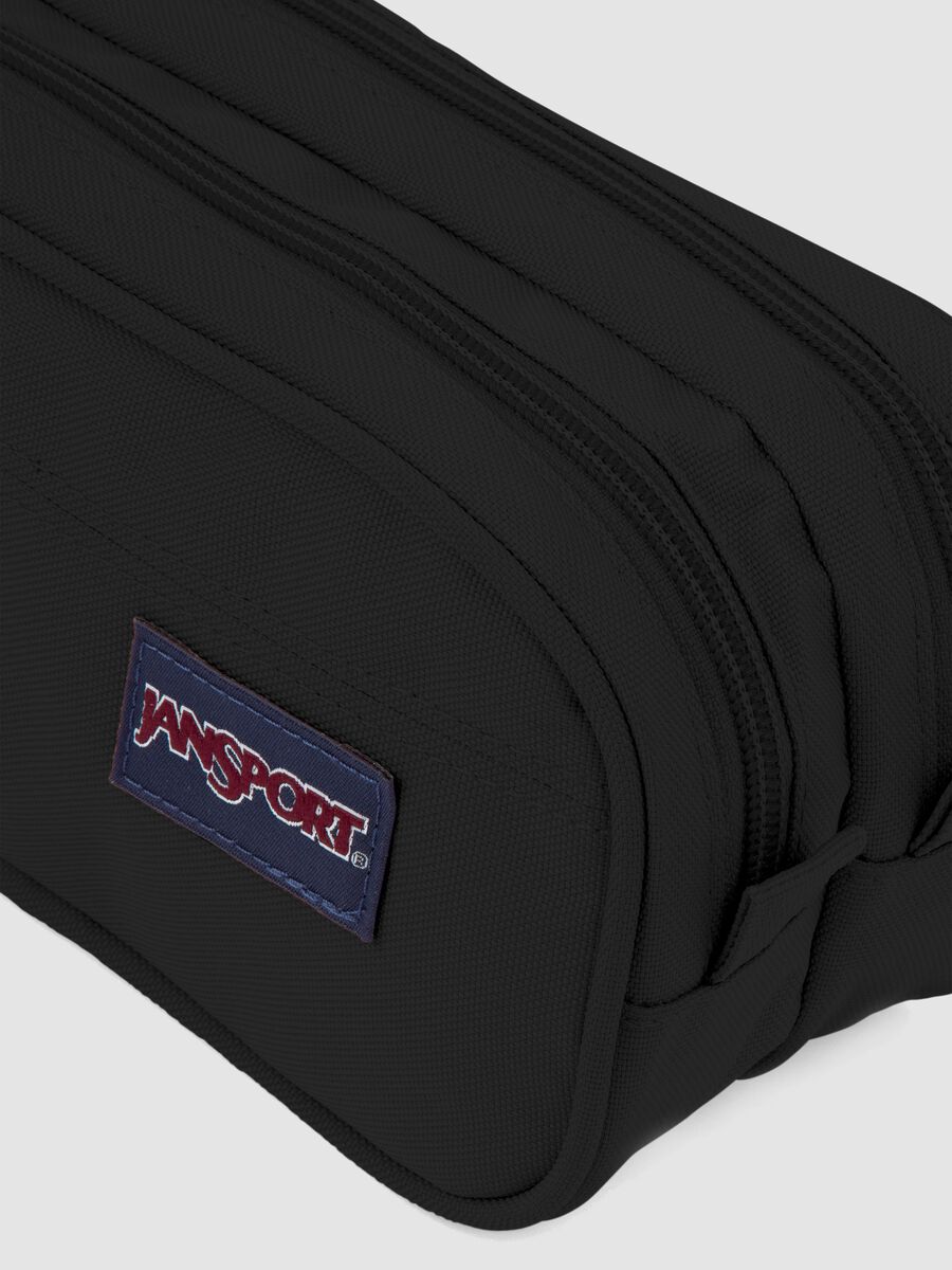 Black double-compartment pencil case_4