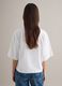 White pure cotton boxy fit T-shirt with floral embroidery_2