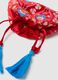 Multicolour clutch with floral design_2