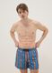 Multicolour geometric print swim shorts_0