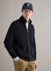 Blue pure cotton cardigan regular fit with full zip_3