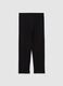 Black three-quarter stretch leggings_3