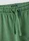 Children's regular fit green pure cotton trousers_2