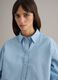 Blue striped cotton shirt, regular fit_3