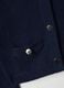Regular fit blue cardigan in pure cotton with buttons_5