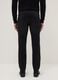 Black slim fit stretch cotton jeans_2