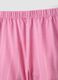 Girls' regular fit pink cotton short pyjamas with print_3