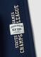 Blue pure cotton jogger trousers with print for boys_5