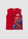 Red pure cotton Spider-Man vest top_0