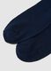 Twin Pack of Short Blue Cotton-Blend Socks with Comfortable Fit_2