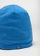 Children's blue stretch cotton hat with comfortable fit_2