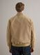 Beige regular fit jacket with zip_2