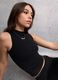 Black Mock Neck Tank Top_3