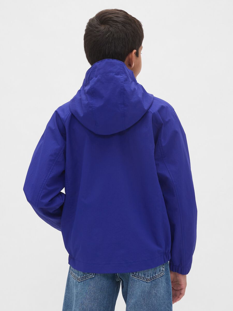 Blue Lightweight Jacket for Boys_2