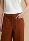 Brown pure cotton trousers_3
