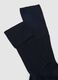 Two-pack long blue cotton socks_1