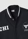 Black cotton-blend jacket regular fit with Chicago Bulls logo_5