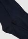 Three-pack of short socks in pure blue cotton, regular fit_1