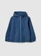 Boys' regular fit blue hooded jacket_3