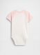 Pure Cotton Bodysuit with Logo_1