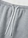 Grey regular fit miniskirt with elasticated waist_5