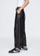 Barrel-fit shiny-effect trousers_3
