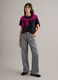 Black pure cotton crew neck t-shirt in regular fit_1