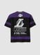 Oversized Multicolour Kids' T-shirt Los Angeles Lakers_4