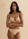 Beige slim fit Brazilian briefs_0
