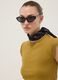 Yellow short sleeve pure cotton regular fit T-shirt_0