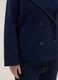 Blue Double-breasted Jacket, Regular Fit_3
