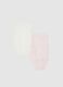 Two-pack multicolour pure cotton bodysuit regular fit for girls_1