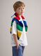 White pure cotton oversized fit children's t-shirt_0