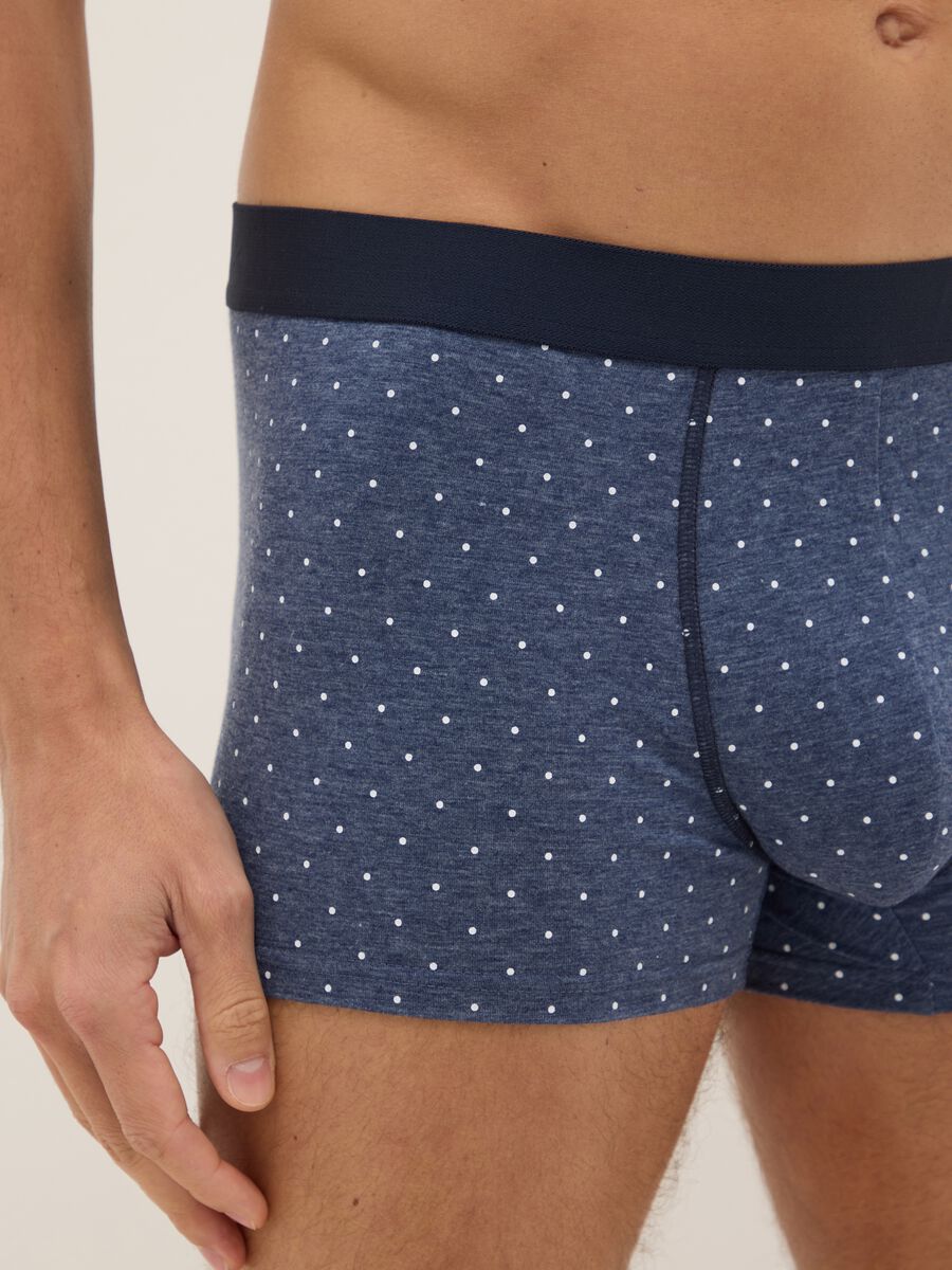 Multipack boxer in cotone organico elasticizzato multicolor regular fit_3