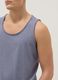 Blue pure cotton vest top_3