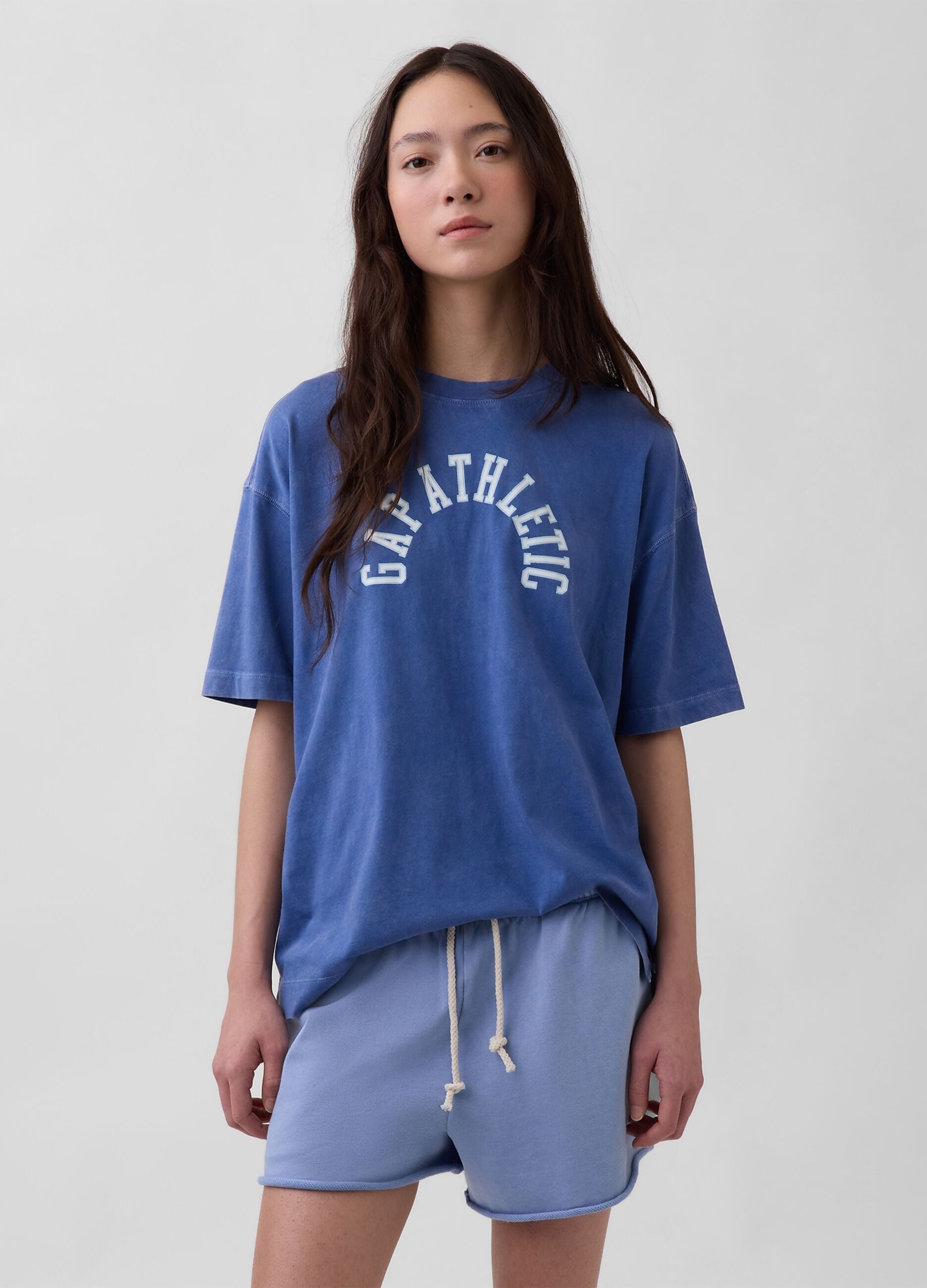 Pure cotton short-sleeve T-shirt