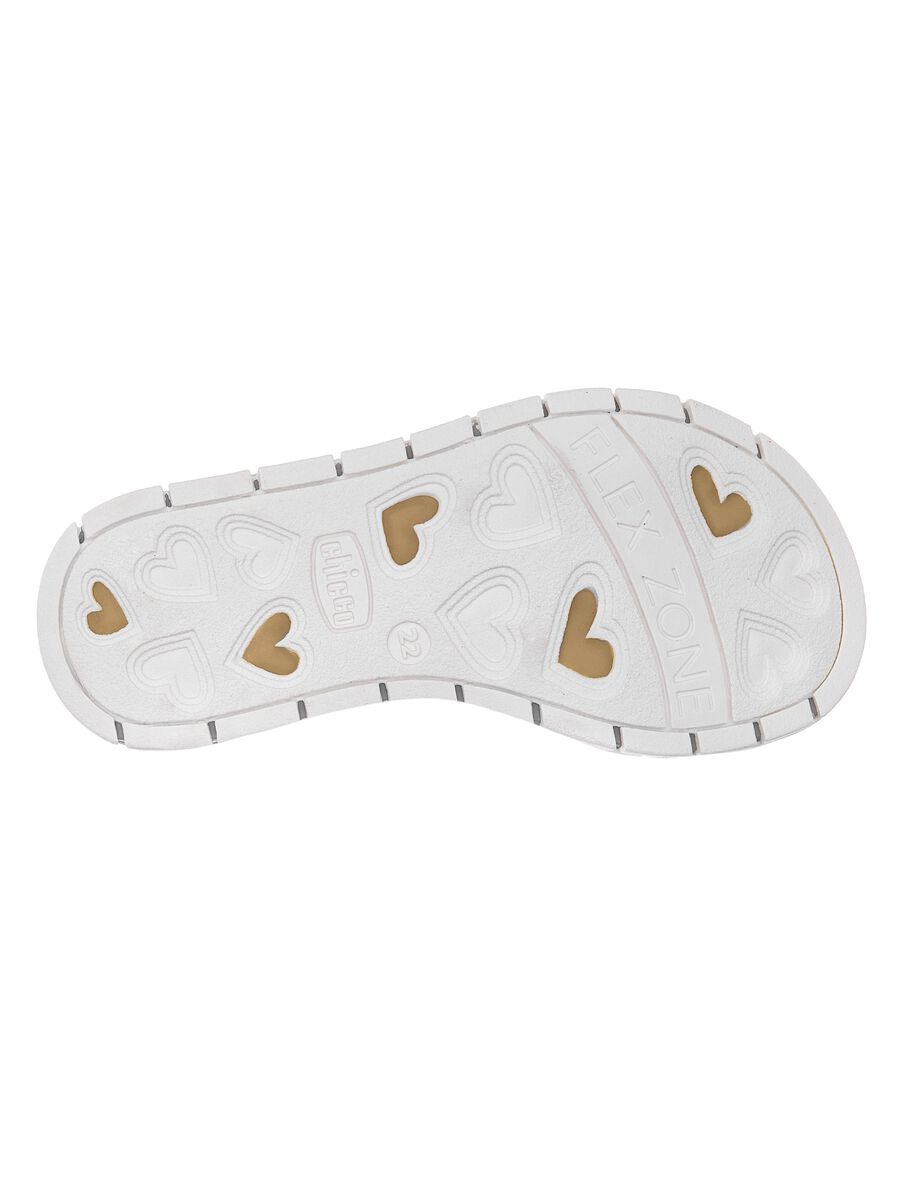 Girls' multicolour sandals with hook-and-loop fastening_2