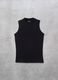 Black Mock Neck Tank Top_5