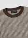 Multicoloured striped pure cotton sweater regular fit_5