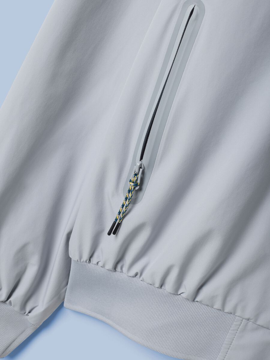 Giubbotto antivento grigio con zip ALTAVIA SAILING_7