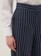 Multicolour Striped Viscose-Blend Oversize Fit Trousers_3