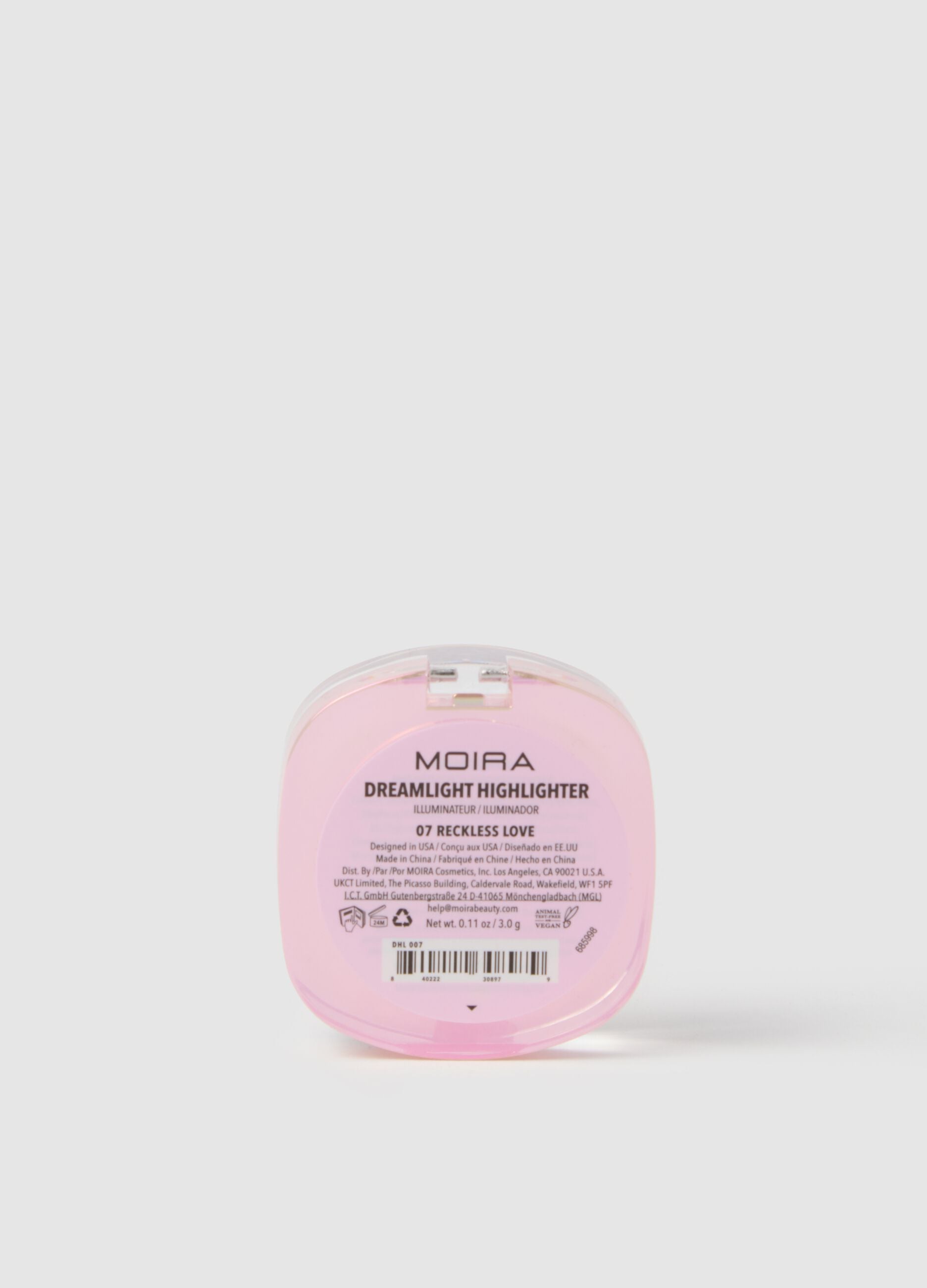 MOIRA DREAMLIGHT HIGHLIGHTER 007 RECKLESS LOVE ILLUMINATOR - Korean make-up