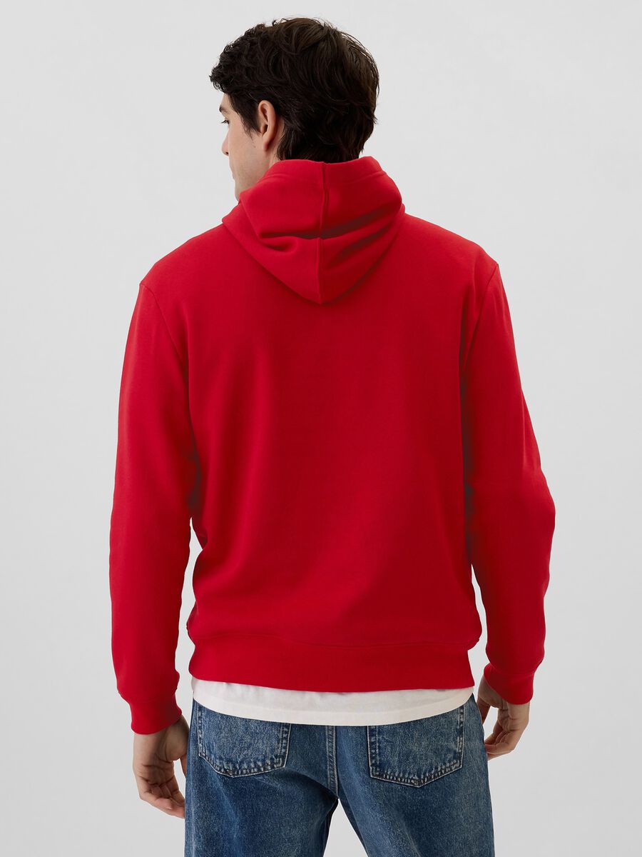 GAP Logo Cotton-Blend Hoodie_1