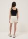 Girls' multicolour stretch-cotton fitted set_1