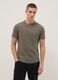 Regular fit green pure cotton T-shirt_0